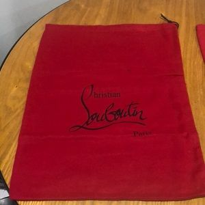 Christian louboutin dustbags